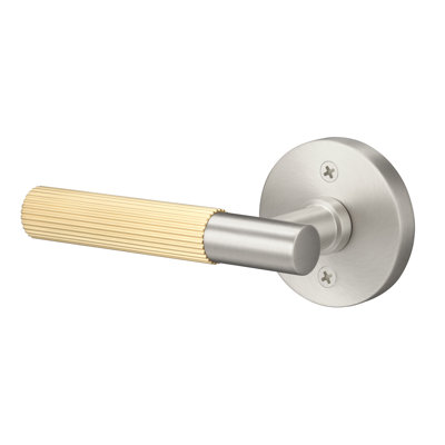 Aspra Round Dummy Rosette, Straight Knurled Grip