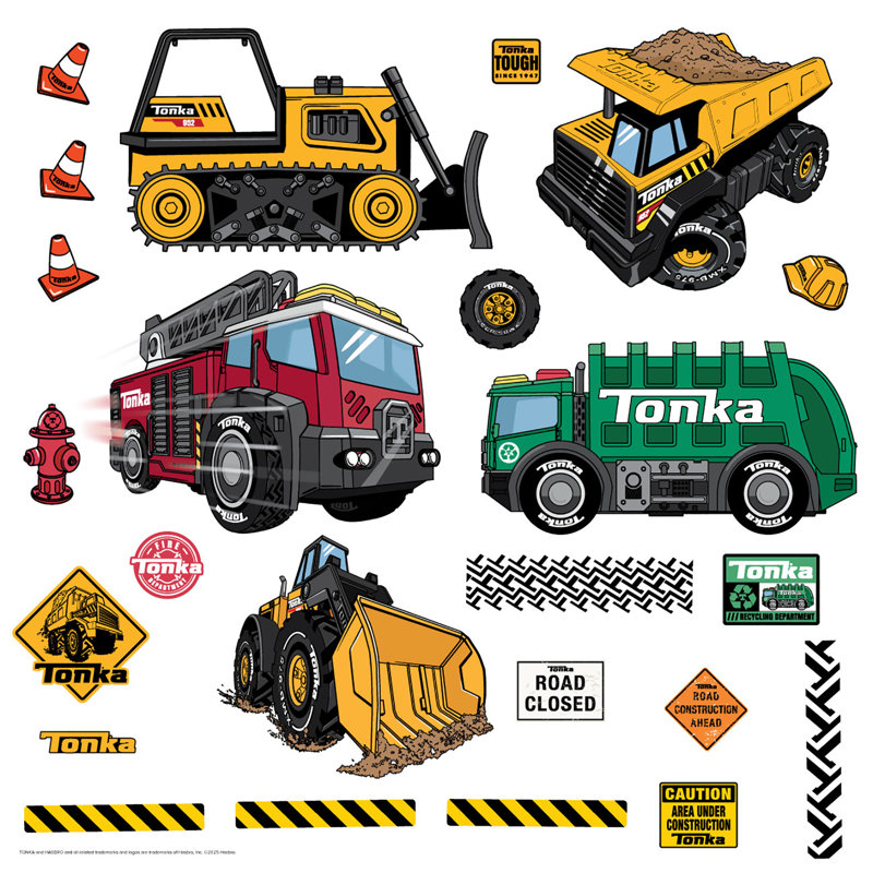 Autocollants muraux Tonka