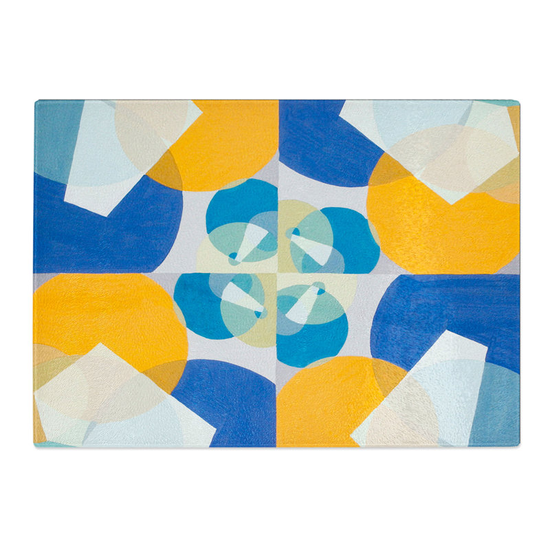 Squares by Joseph Schillinger Chopping Board, 0.4cm H x 20cm W x 28.5cm L