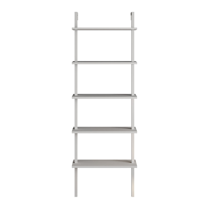 Bibliothèque échelle en métal H 68,5 "x l 23,6" Rother, Blanc