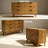 54" Solid Acacia 6-Drawer Dresser, Minimalist Architectural Statement Chest for Bedroom & Living Room-776795259