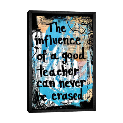 Good Teacher by Elexa Bancroft - Print on Canvas