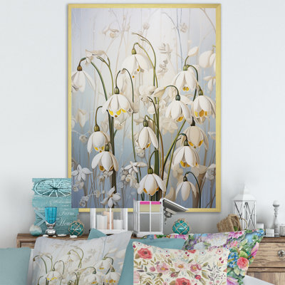 Minimalisme Snowdrops beige paysage