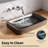 Los Flexi 19" x 12" Drop-In Bathroom Sink with Pop-Up Drain, Semi-Recessed Ceramic Vessel Sink-108074391