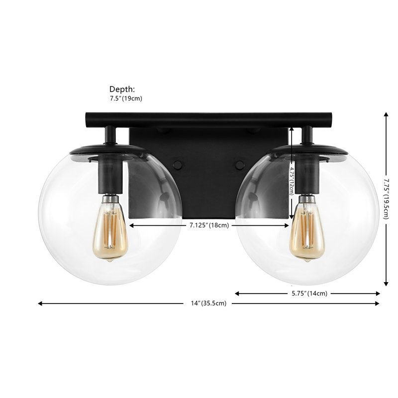Tuscany Armed Sconce, Black