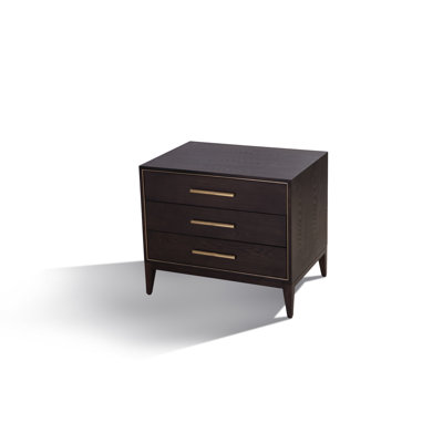Aela 70cm W Manufactured Wood Bedside Table