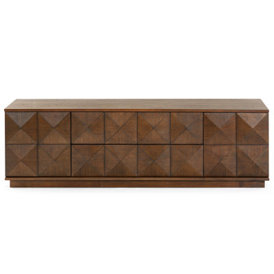 Patty 4 Door Wood Media Stand