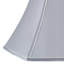 Ervine 22.5cm H Silk Bell Lamp Shade ( Screw On ) in Steel Grey