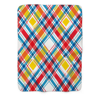 Vivid Design - Couverture sherpa de qualité supérieure 1 pièce