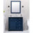 Closter Holiday 36" Single Bathroom Vanity Set-499401110