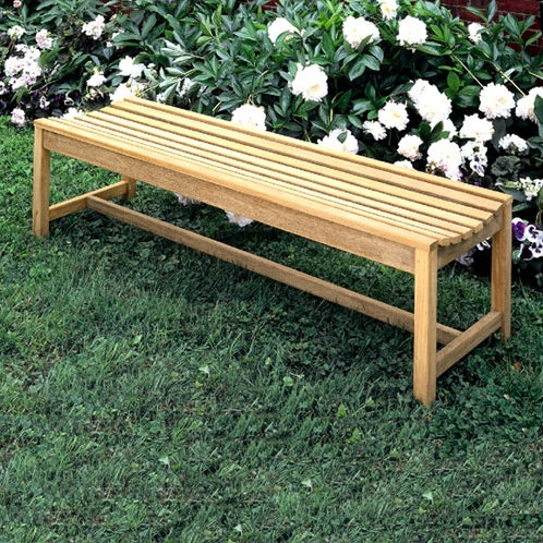 Myler Outdoor Teak Dining Bench