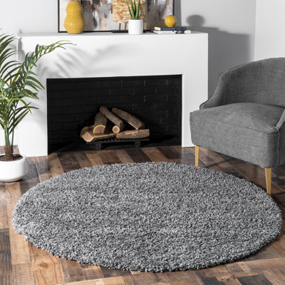 Bomani Solid Colour Area Rug