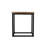 Melissa Solid Wood Top End Table