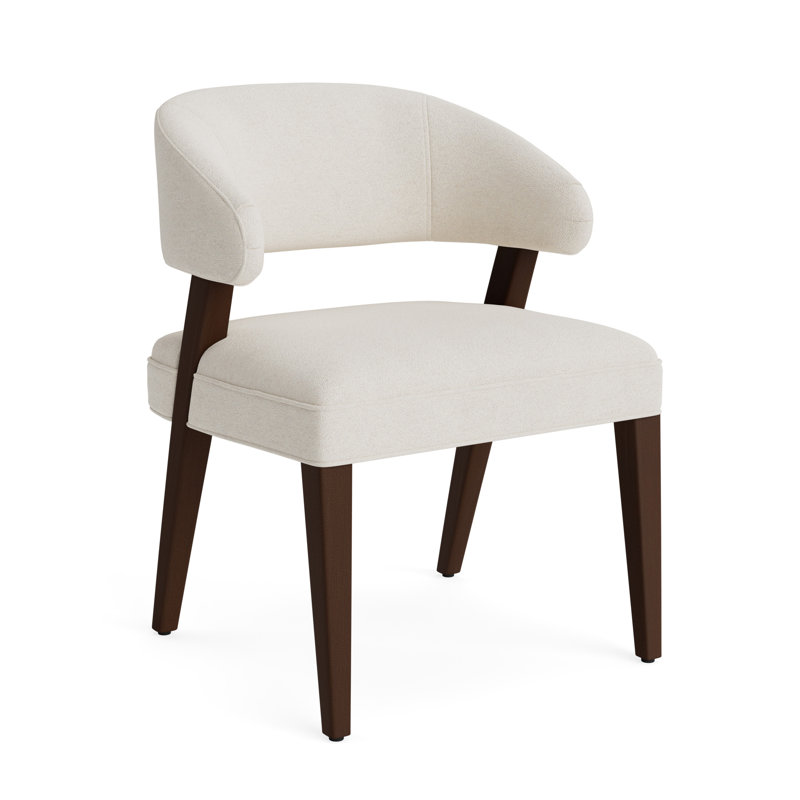 Keane Dining Chair, Performance Boucle - Cream, Sienna
