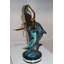 Statue Shay Mermaid with Three Dolphins