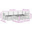 247cm Wide Patio Sectional Set