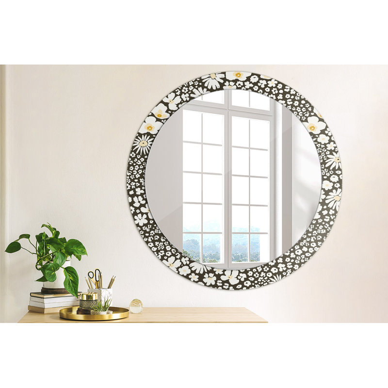 Huldar Glass Flat Wall Mirror