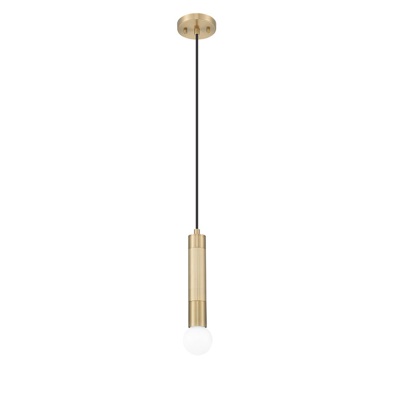 Luminaire suspendu moderne 1 lumière Stari, Doré