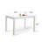 Davron 45.3" Modern Farmhouse Rectangular Wooden Dining Table-1773948113