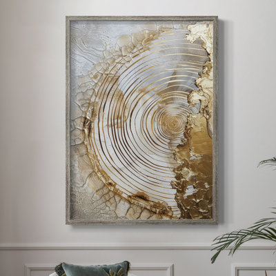 ABSTRACT Series CXLVII, reproduction encadrée - bois massif
