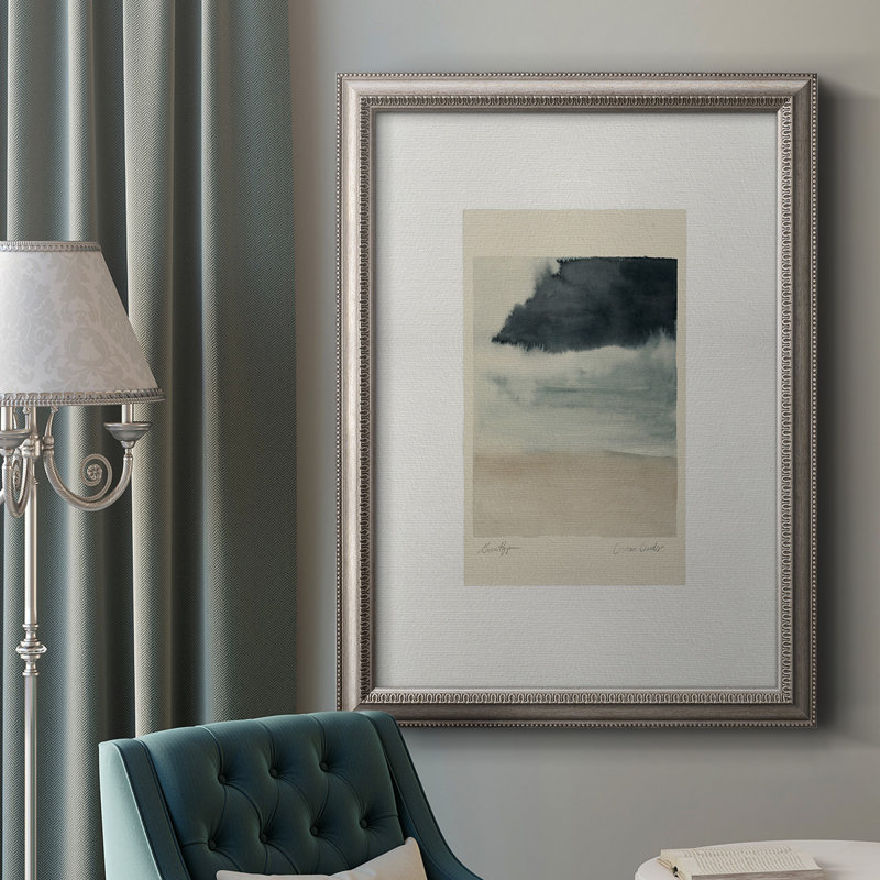 Tempête Rolls In II, toile encadrée de qualité supérieure - prête à être accrochée, H 36 po x l 24 po x P 2,5 po