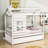 Balqees Twin Size House Daybed with Trundle-1889053033