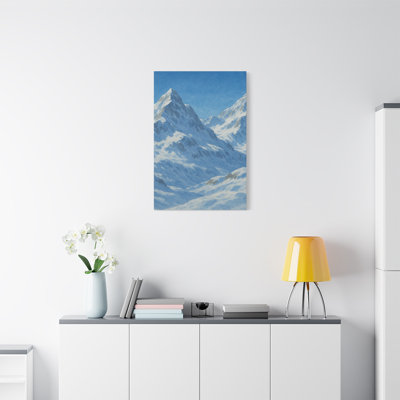 Aaroon Single Picture Frame Print on Canvas