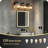 3-light Dimmable Crystal Vanity Light Bathroom Light Fixture -374585490