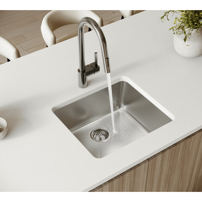 Undermount Single Bowl Stainless Steel Kitchen Sink