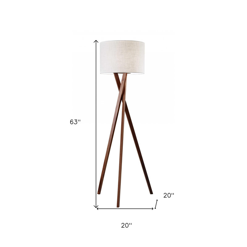 Lampe trépied 63 po nokes