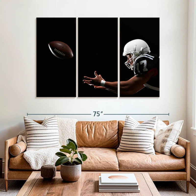 Joueur de football Sireci, H 42 po x l 65 po