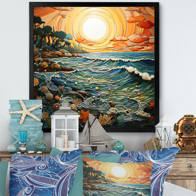Beach Surf And Turf I - Beach Canvas Prints