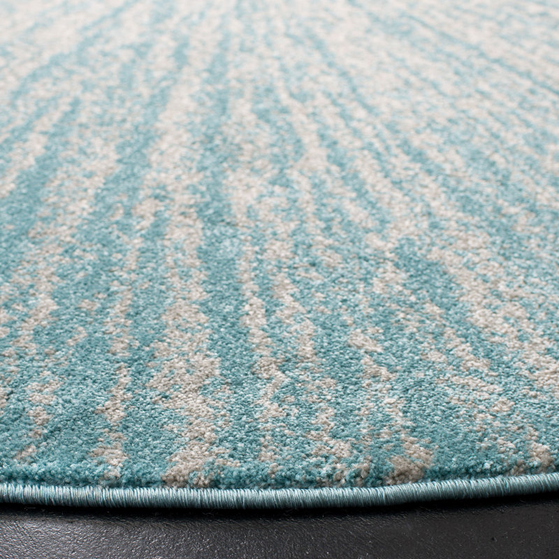 Faustina Performance Abstract Rug, Runner 2'2" x 9'
