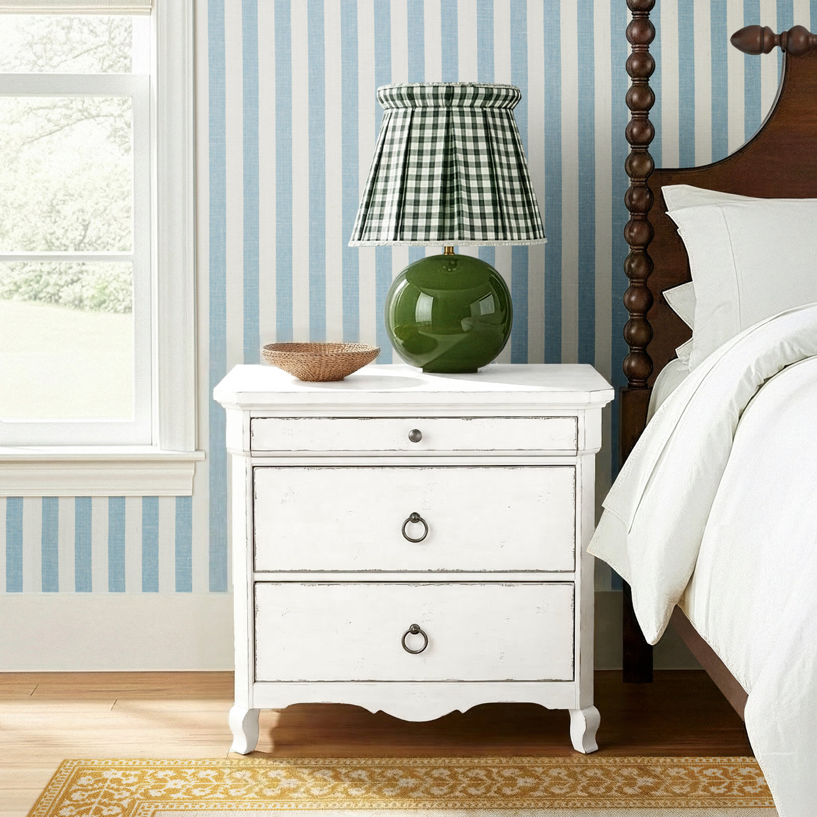 Country Living Oak Nightstand