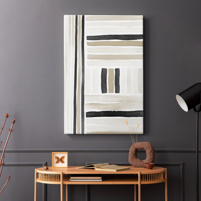 Neutral Lines II -Gallery Wraraped Cavas