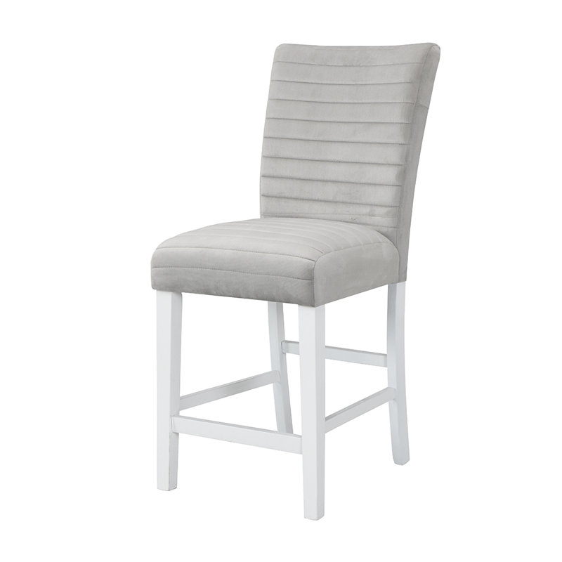 Chaise à hauteur de comptoir élisaveta (ensemble de 2)