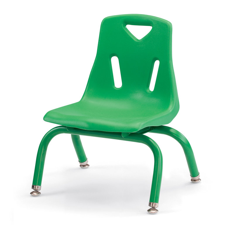Chaise empilable Berries®, Thermolacquée, Vert, 8"