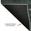 Tapis géométrique de qualité supérieure lavable à la machine Mouton-1254492663