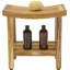 Sumba Shield Teak Shower Bench