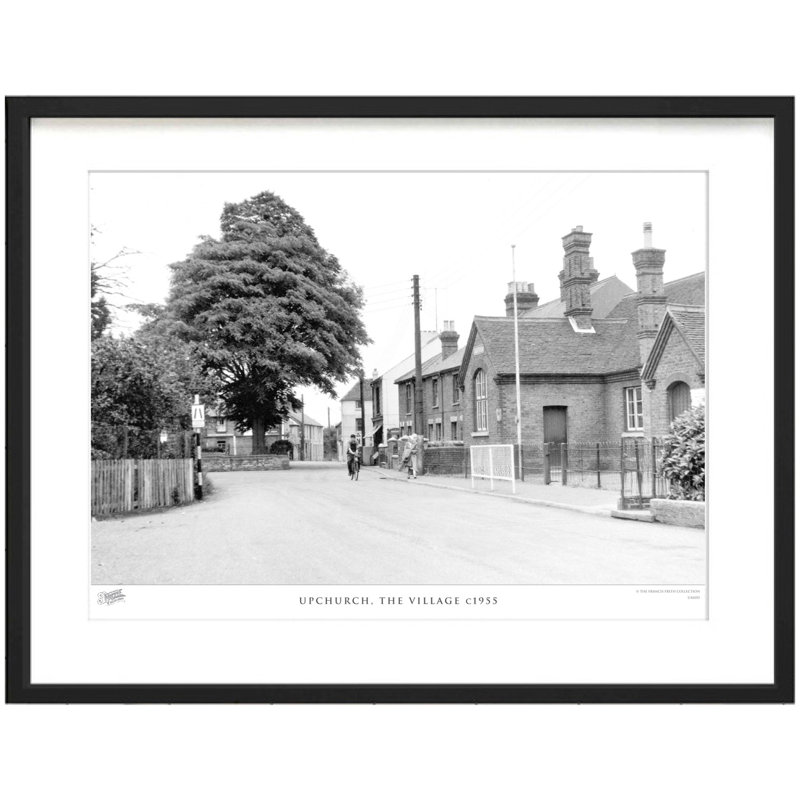 Upchurch, The Village C1955 by Francis Frith - Single Picture Frame Print, 45cm H x 60cm W x 2.3cm D