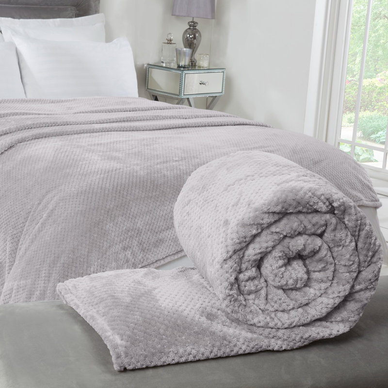 Nicolle Waffle Throw Blanket