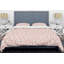 Ensemble de housse de couette en patchwork à motif géométrique abstraite de style mid-century-40702278