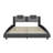 Upholstered Platform Bed With Led Light-841088954-841088933