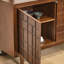 Armoire décorative entièrement sculptée en bois massif