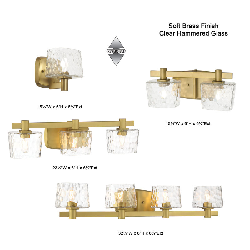 Brandsville 2 - Light Dimmable Vanity Light