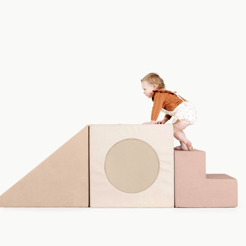 Gathre Block Playset, Ivory/Untanned/Millet/Tulle