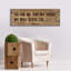  «Joshua 24,15» par Erin Clark, art mural sur toile, 60 po x 20 po
