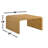 Square Woven Rattan Coffee Table (Only Including Table)