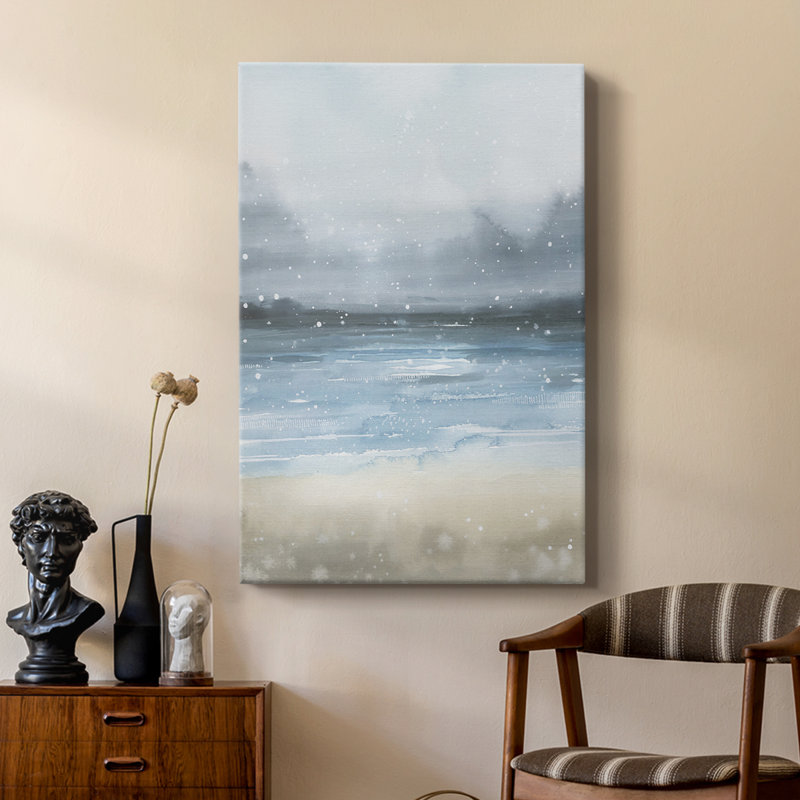 Étoiles et la mer I - galerie Cavas sur mesure, H 18 po x l 12 po