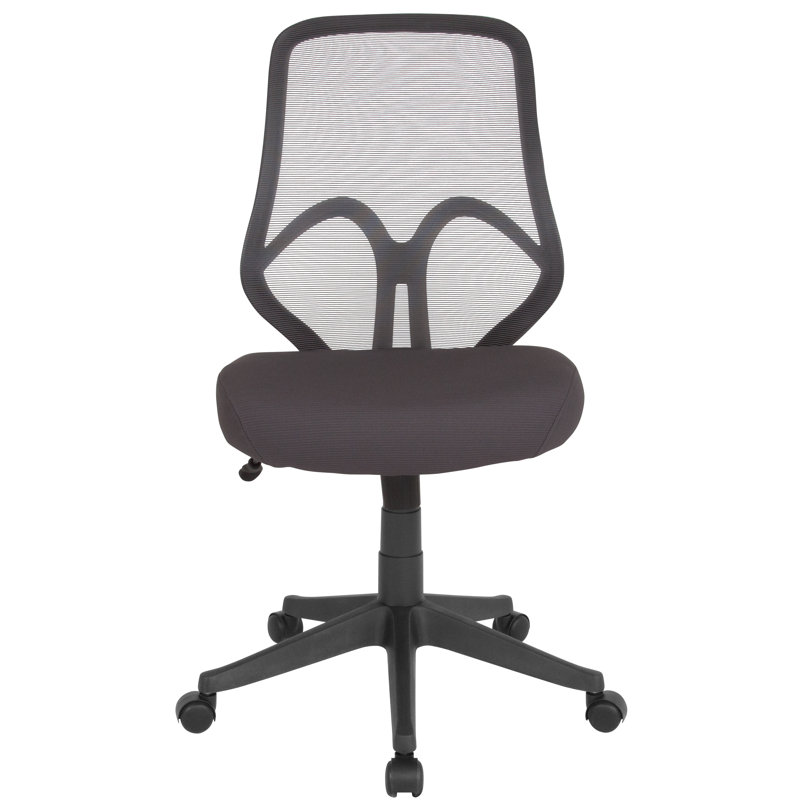Trudy High Back Mesh Office Chair, Dark Gray